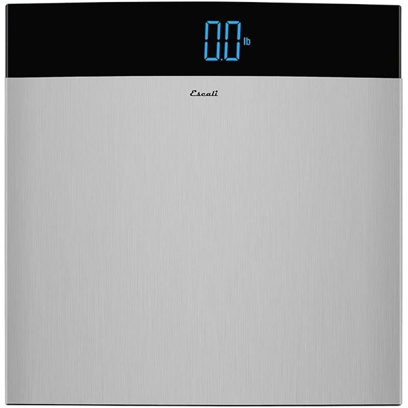 EscaliExtraLargeStainlessSteelDigitalBathroomScale