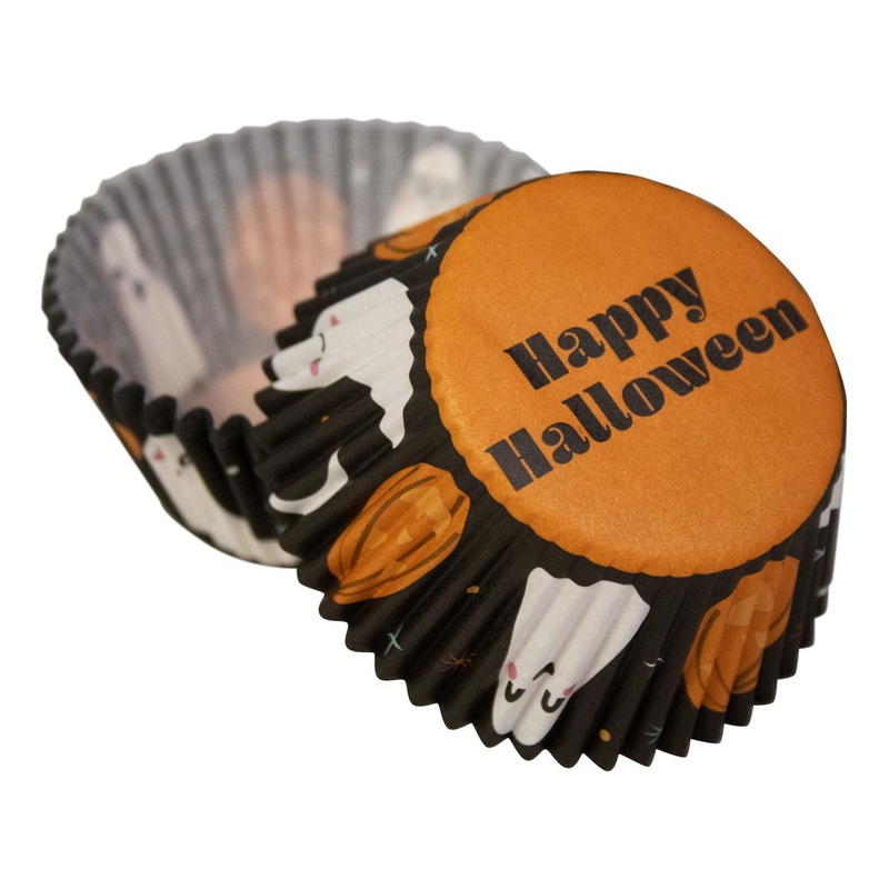 HappyHalloweenCupcakeLiner24Pk