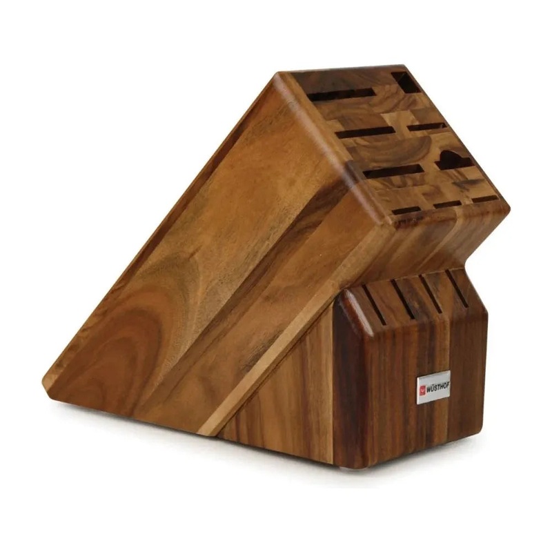 WSTHOF13-SlotKnifeBlock,Acacia