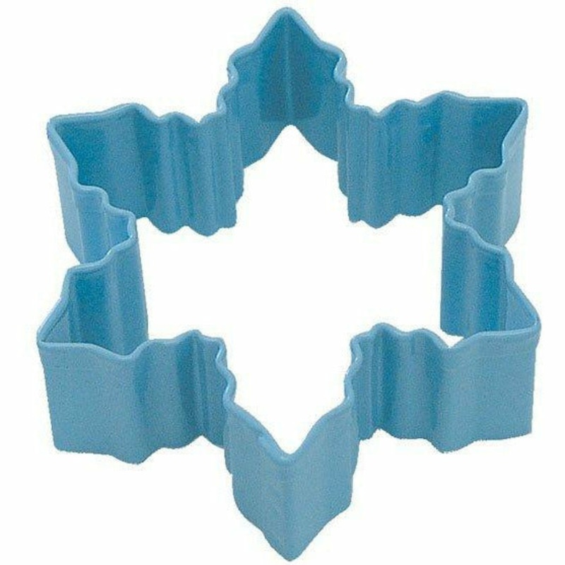 BlueSnowflakeCookieCutter