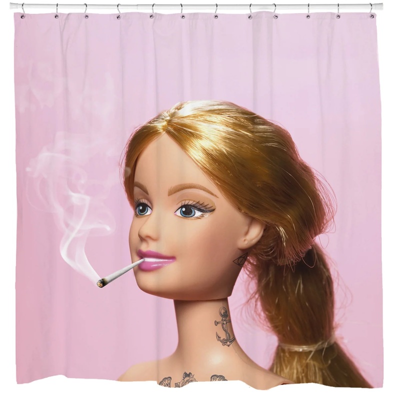 DollGrownUpShowerCurtain