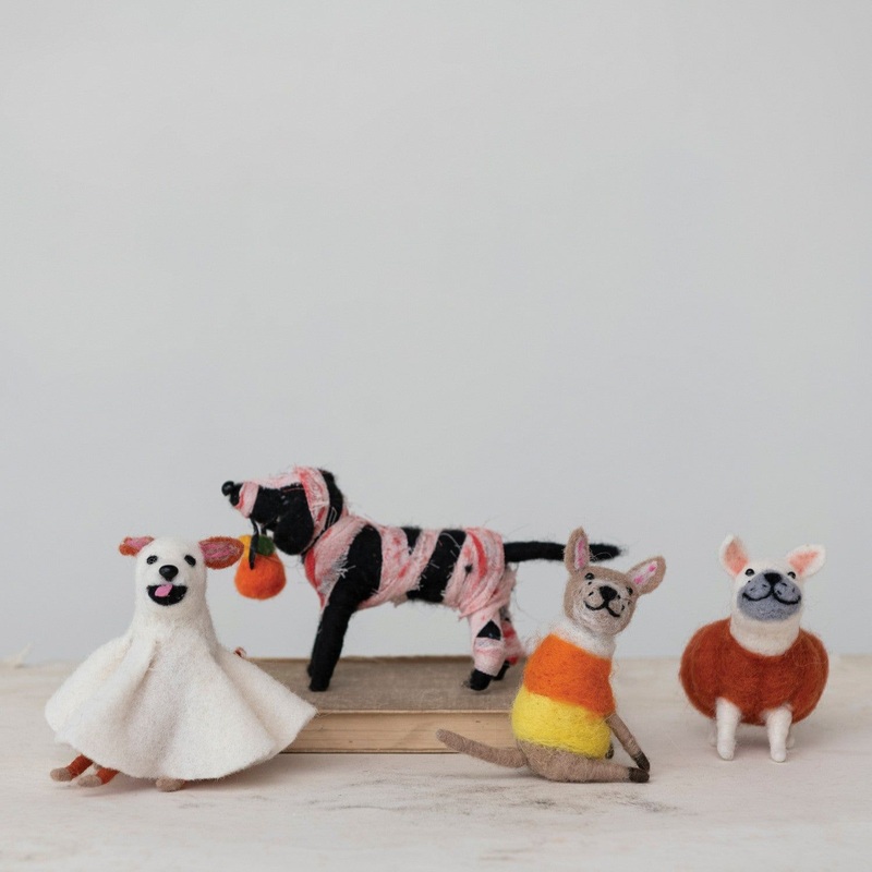 WoolFeltDoginCostumeOrnament