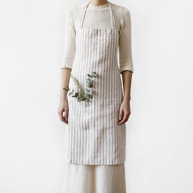 StripesLinenDailyApron