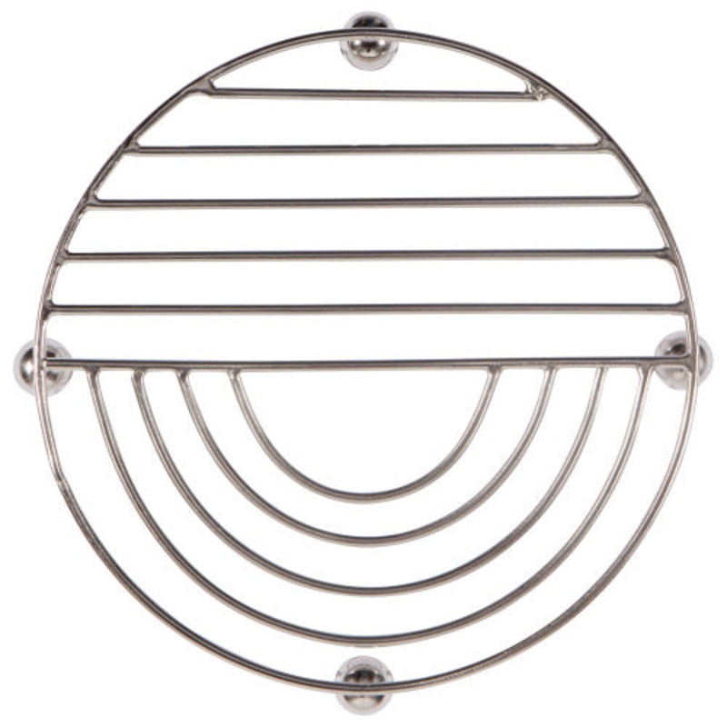 BrushedSteelSunupMetalTrivet8"