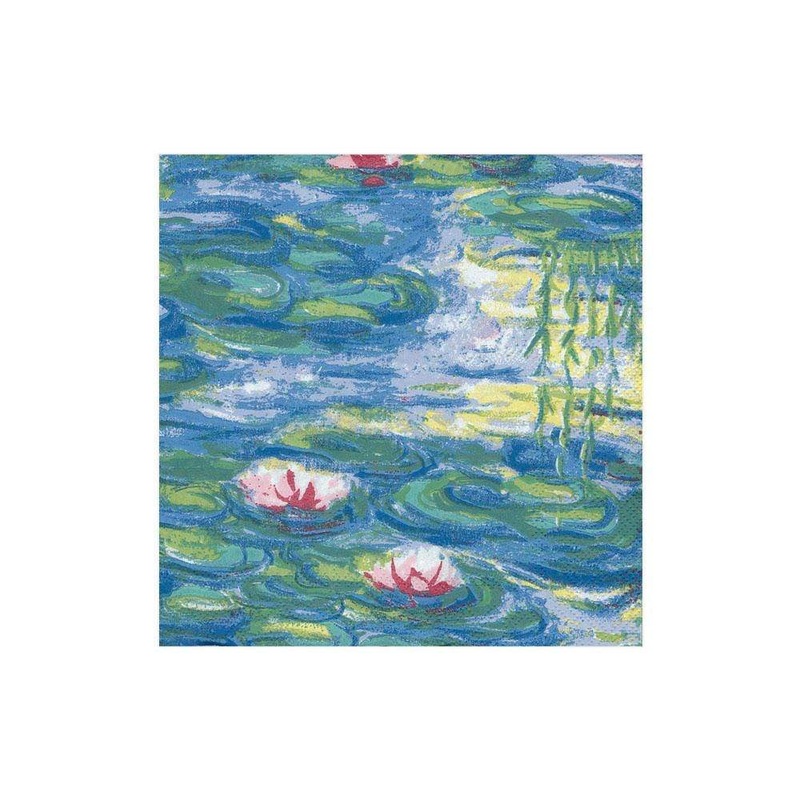 NympheasPaperCocktailNapkins