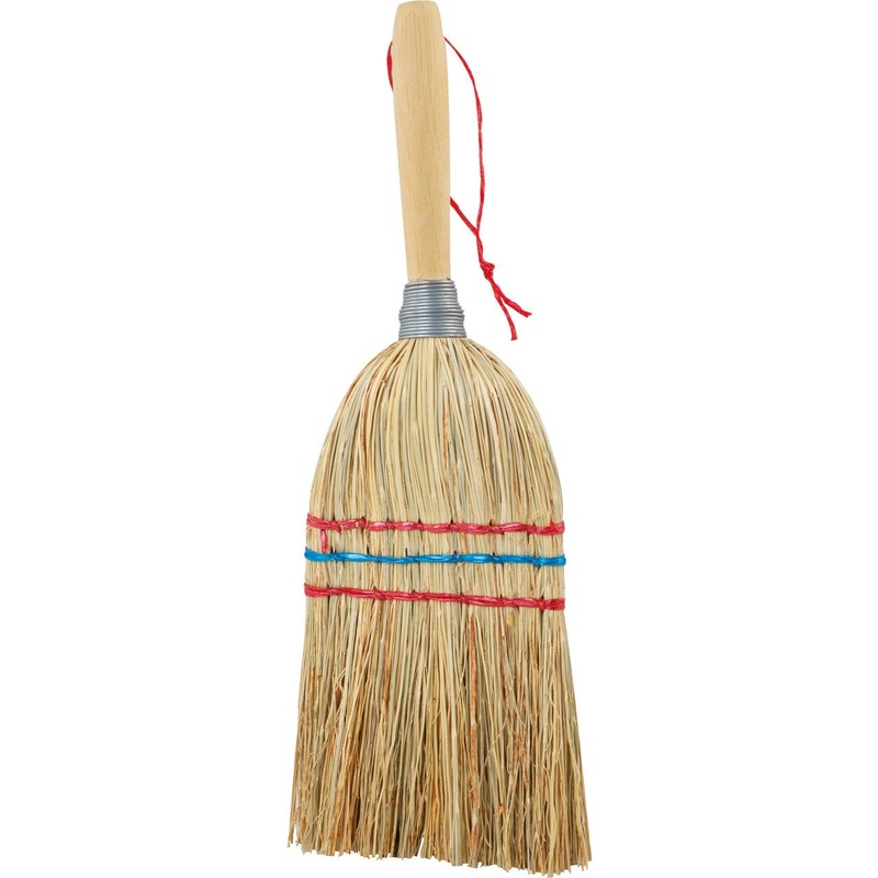 RedeckerHandBrushRiceStraw,Beechwood10"