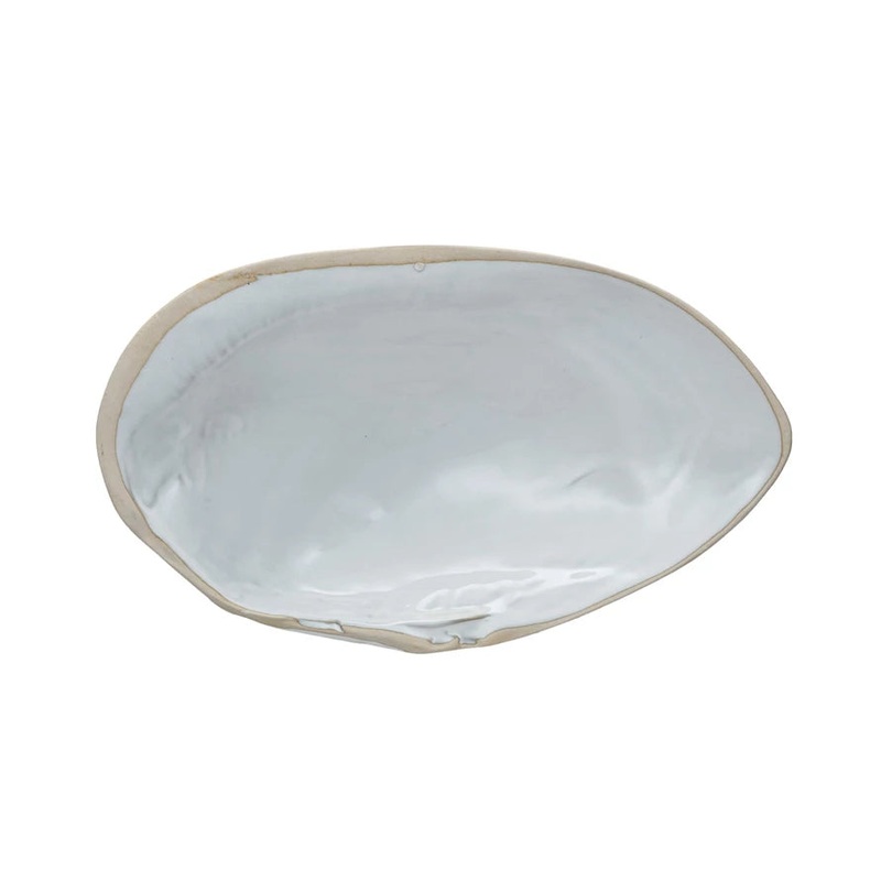 StonewareShellShapedDish13"