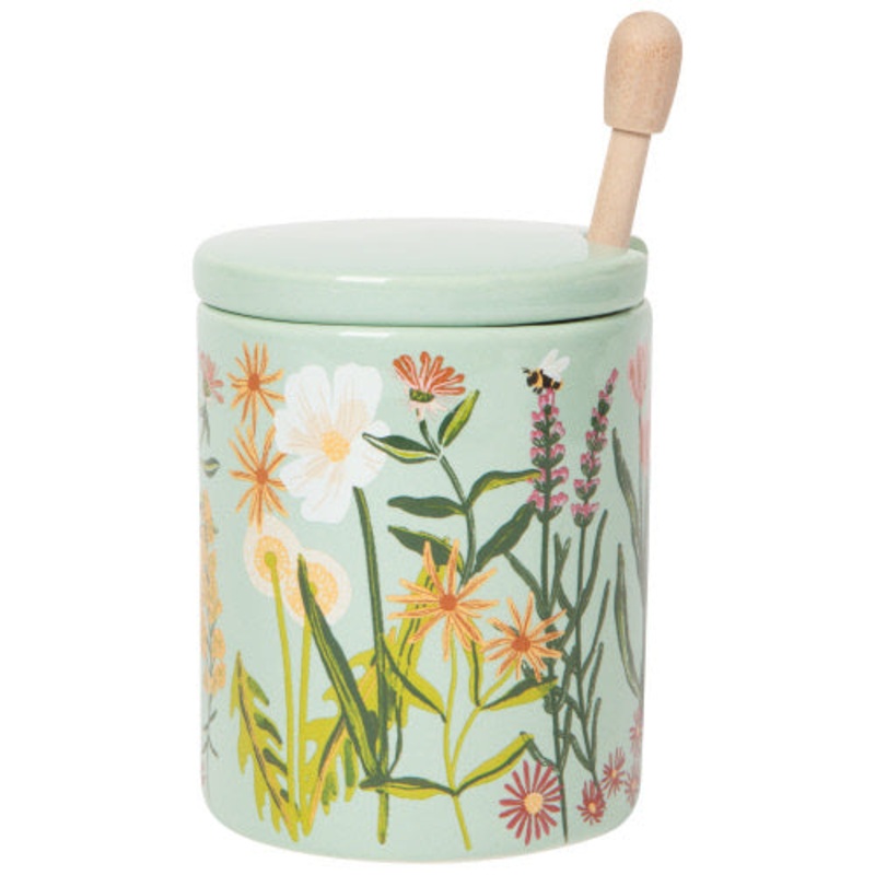 Bees&BloomsHoneyPot