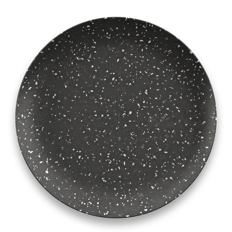 BlackOrionSpecklesMelamineDinnerware