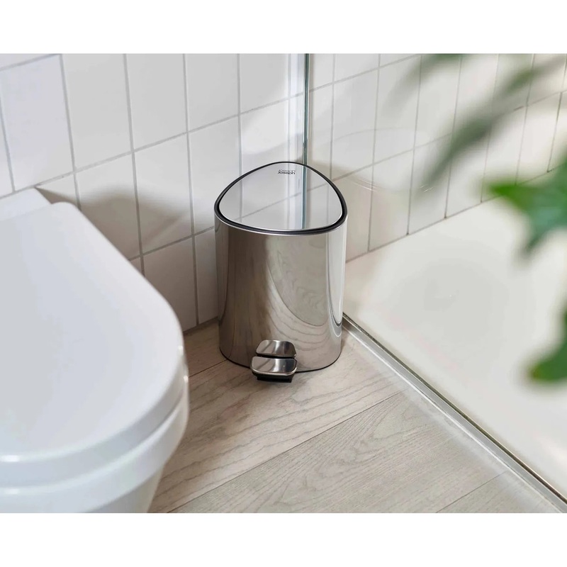 EasyStoreLuxe5LStainless-steelPedalTrashCan