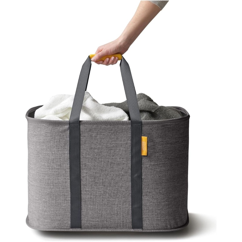 Hold-AllMaxGrayCollapsible55LLaundryBasket