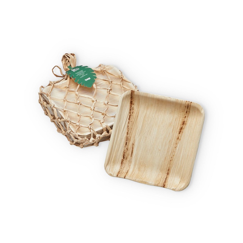 TAGEcoPalmLeafPlate,Setof12
