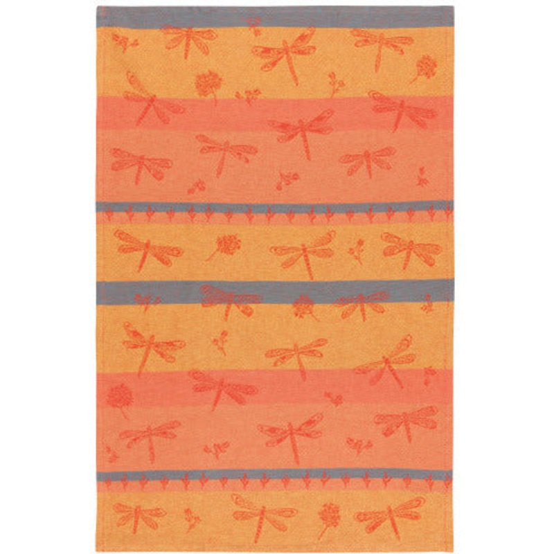 DragonflyWovenJacquardDishtowel