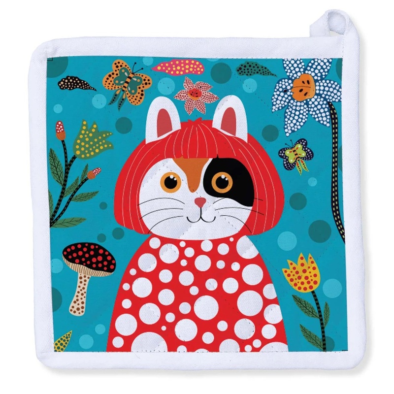 YayoiKusamaKusameowPotholder