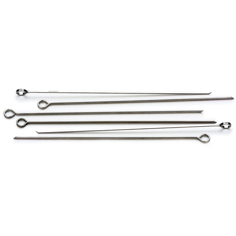 BBQStainlessSteelSkewersSet/6
