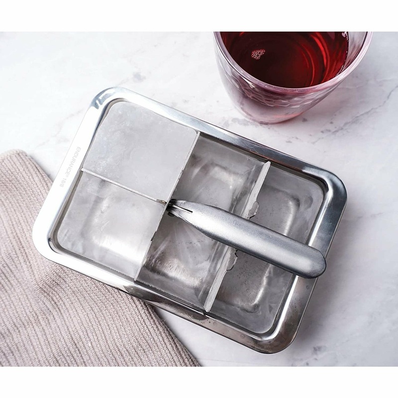 LargeStainlessSteelIceTray