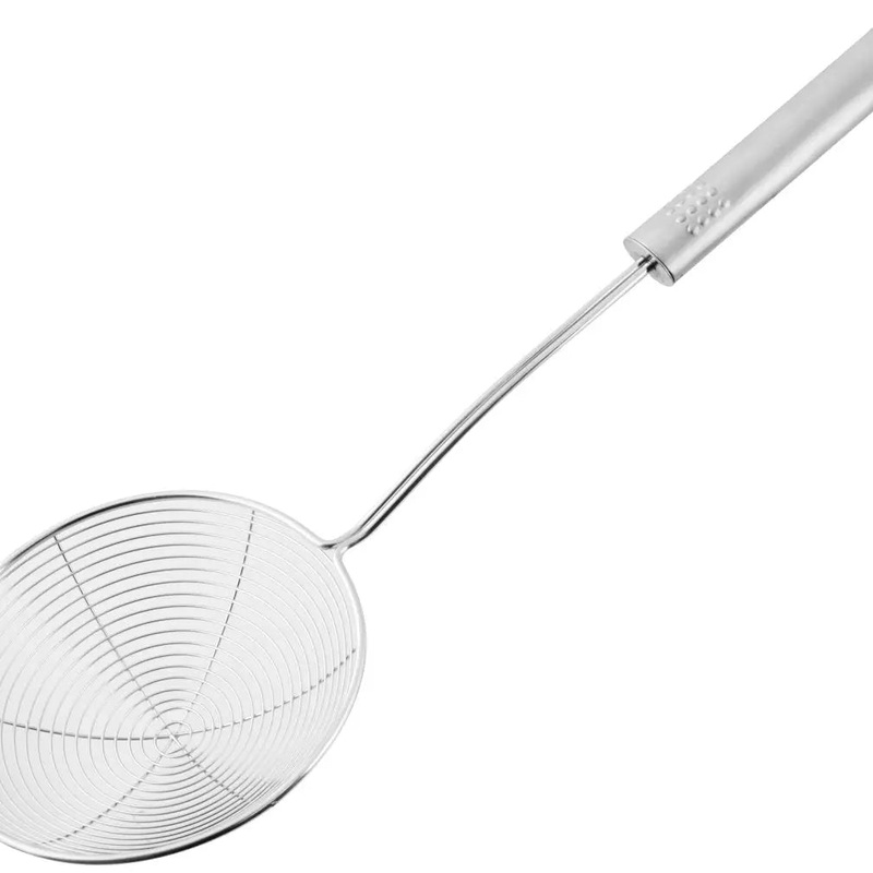 FackelmannOvalStainlessSteelSkimmer14"