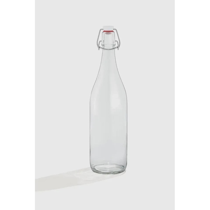 FrenchGlassSwingTopBottlew/AirtightHingedStop
