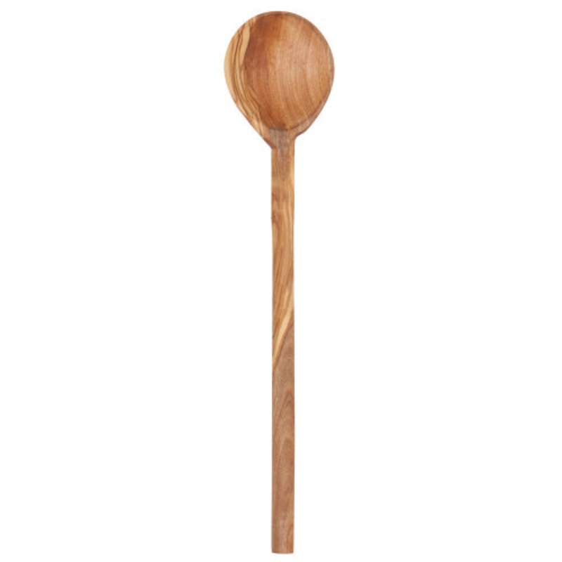 OliveWoodRoundSpoon