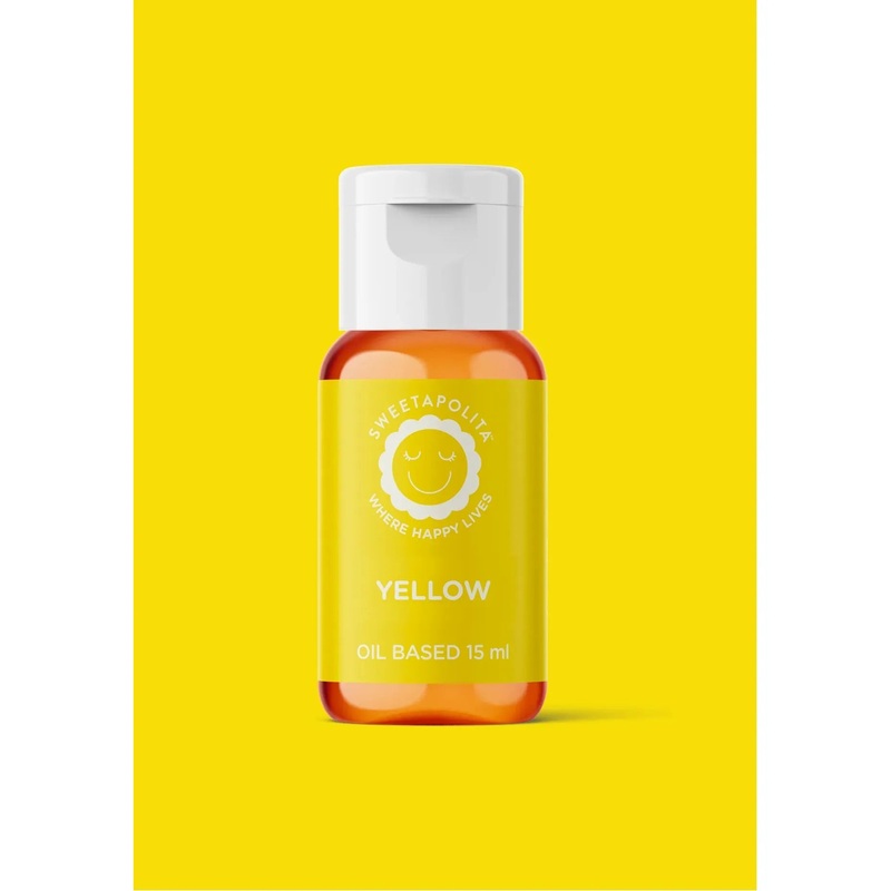 BrightYellowOilBasedFoodColour
