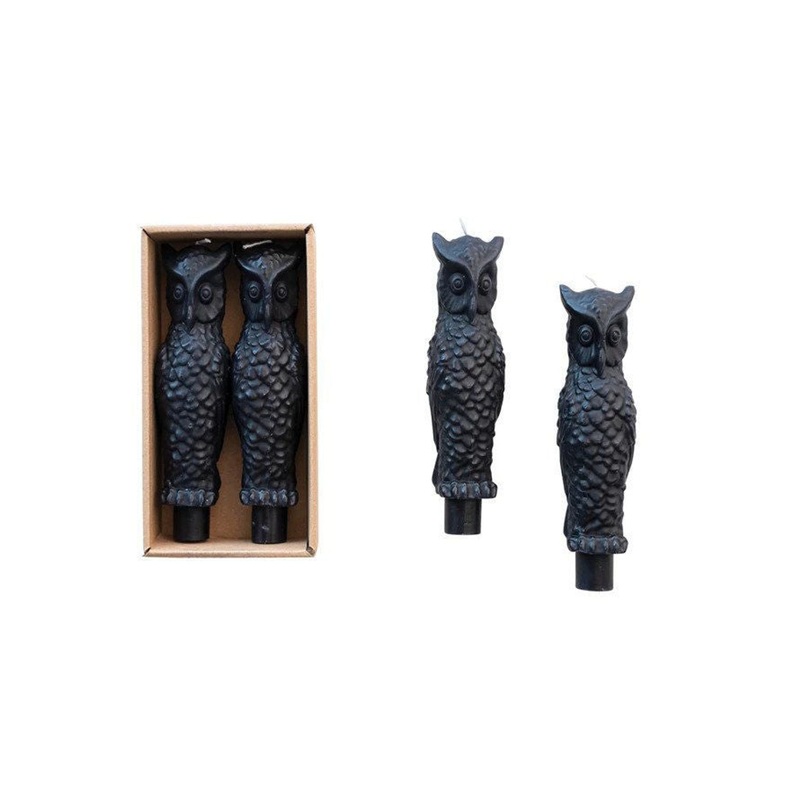 OwlTaperCandle