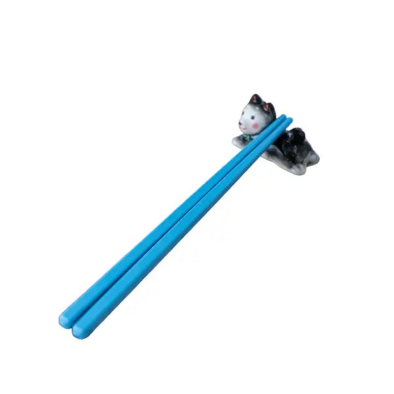 ShibaInuPorcelainChopsticksRest2"L