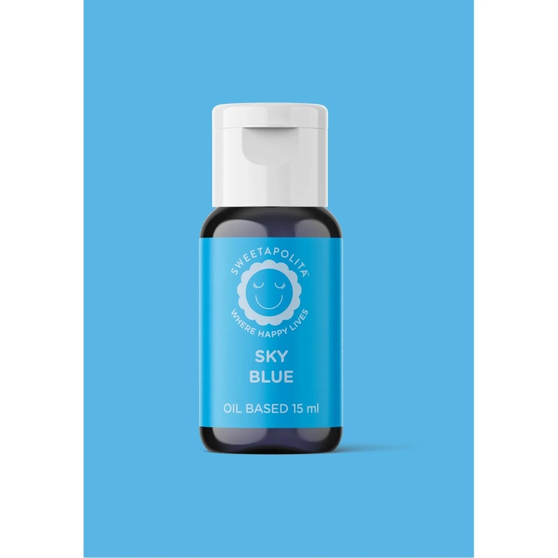 SkyBlueOilBasedFoodColour