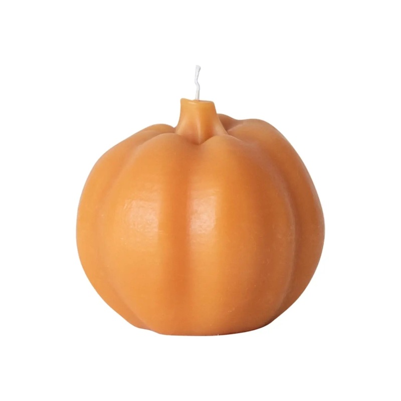 UnscentedPumpkinShapedCandle