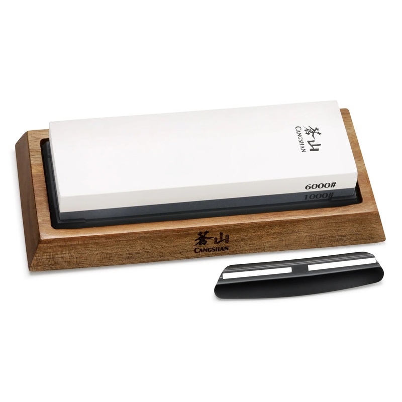 Dual-SidedWhetstoneKnifeSharpener1000/6000Grit