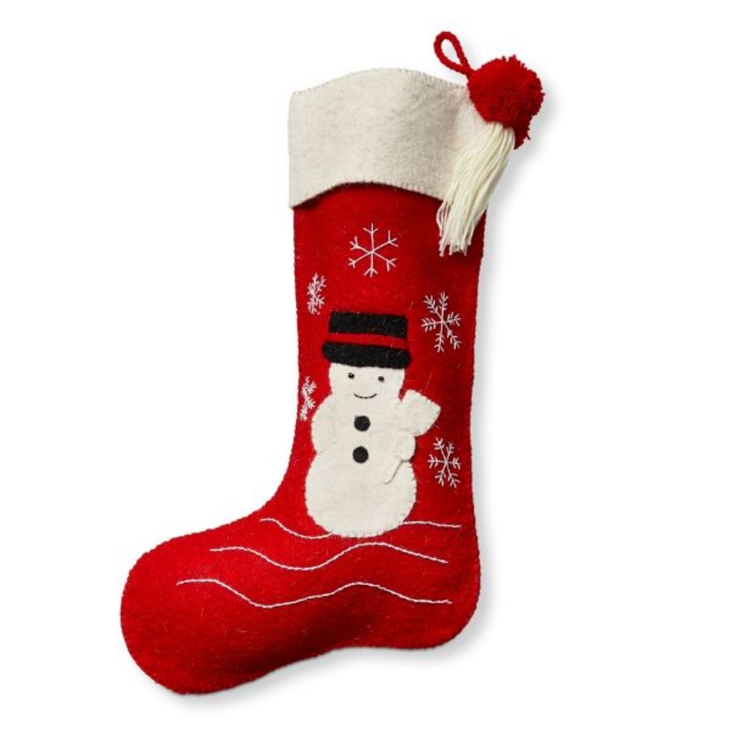 FarmhouseSnowmanStocking