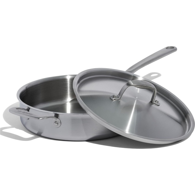 MadeInCookwareStainlessSteelSautePan3.5Qt