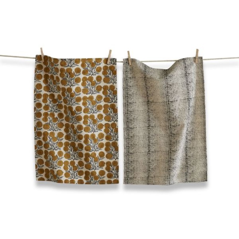 Plum&DotBlockPrintDishtowelSet2