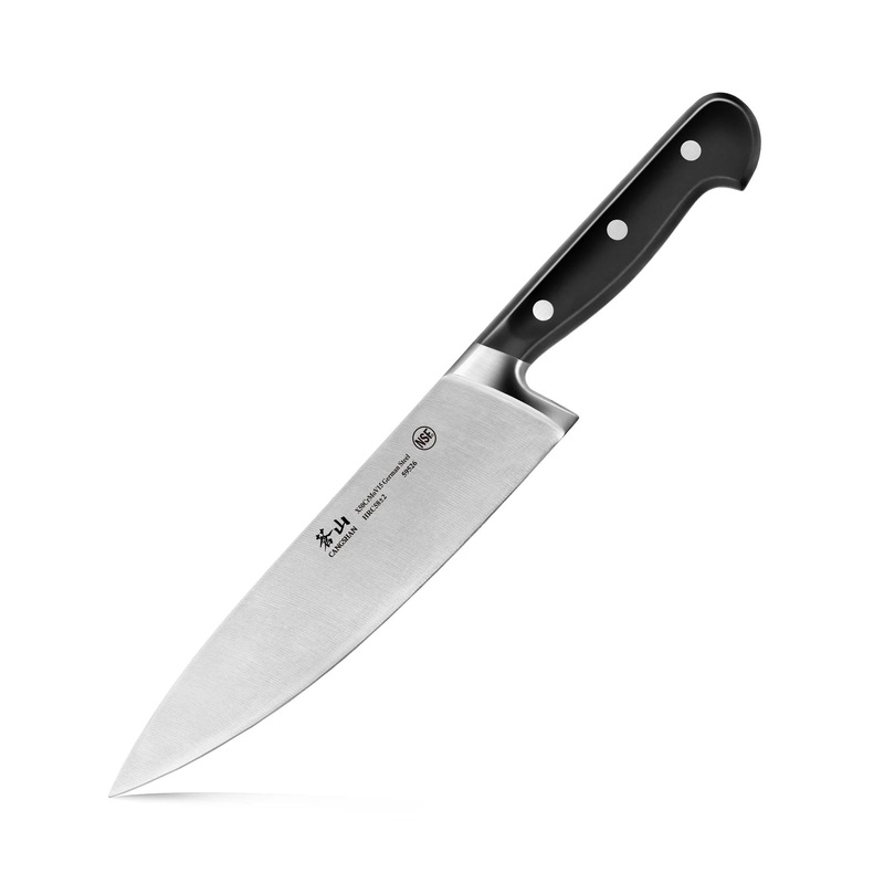 V2ChefKnife,ForgedGermanSteel8"
