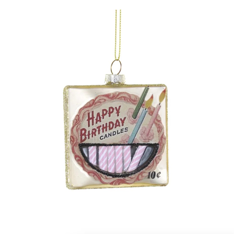 VIntageBirthdayCandlesOrnament