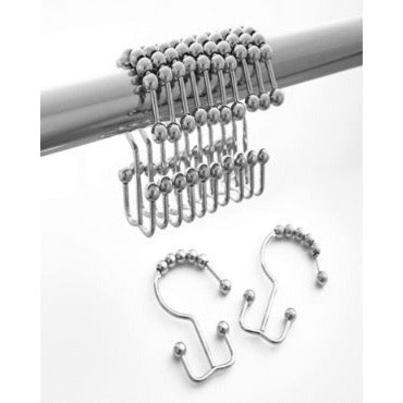 AnnexDoubleShowerCurtainHooks