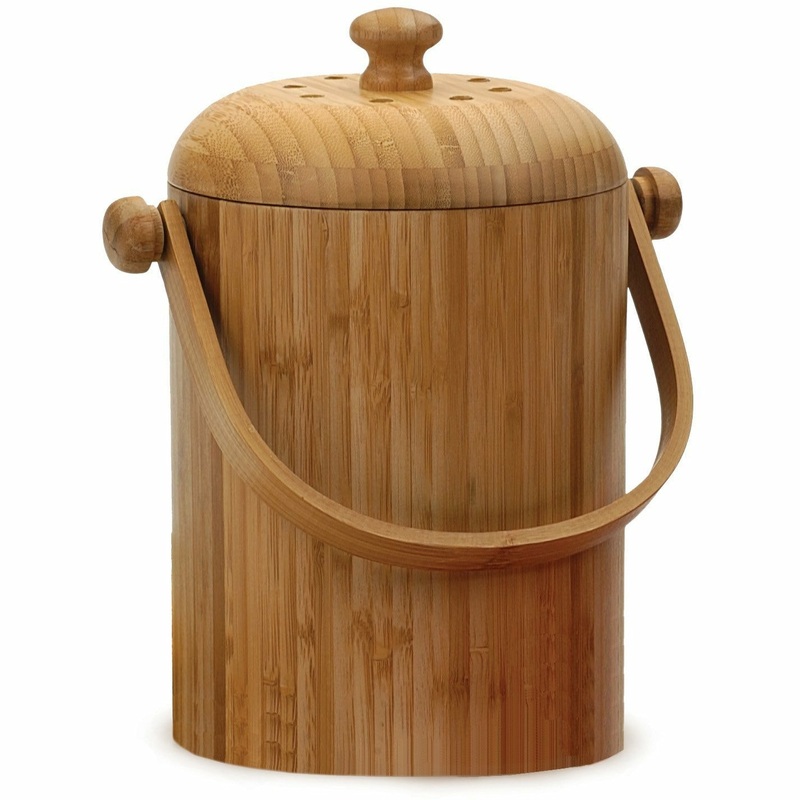 BambooCompostPail3Qt.