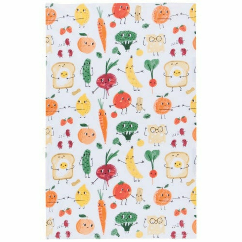 FunnyFoodCottonDishTowel