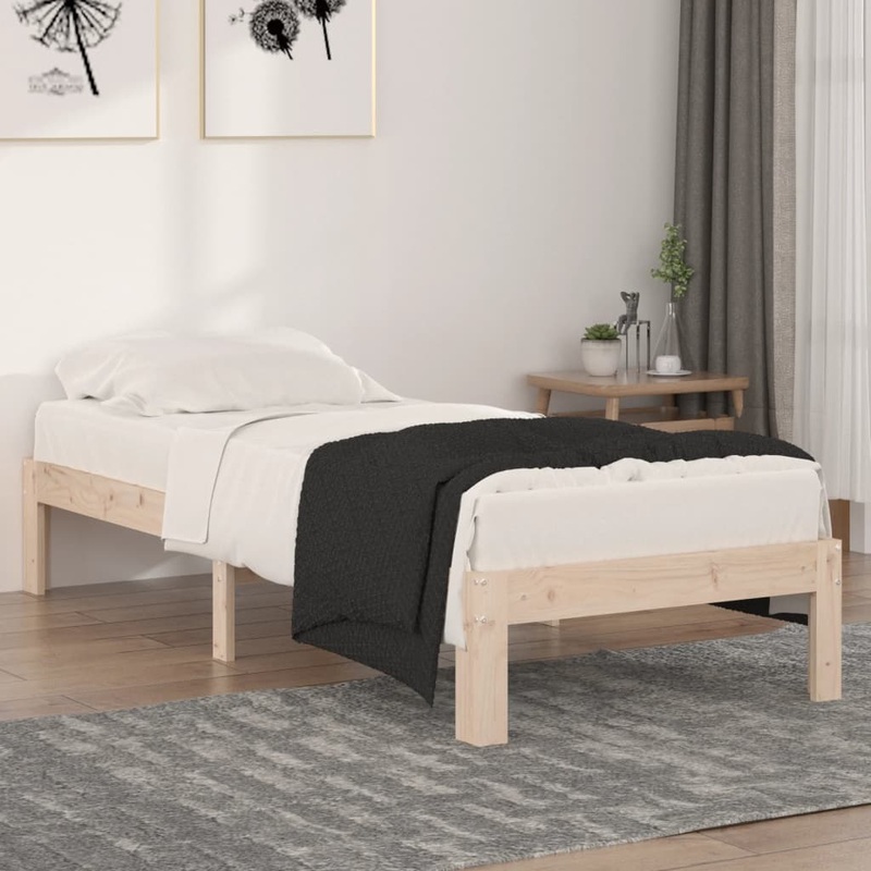 Cadre de lit sans matelas 75x190 cm